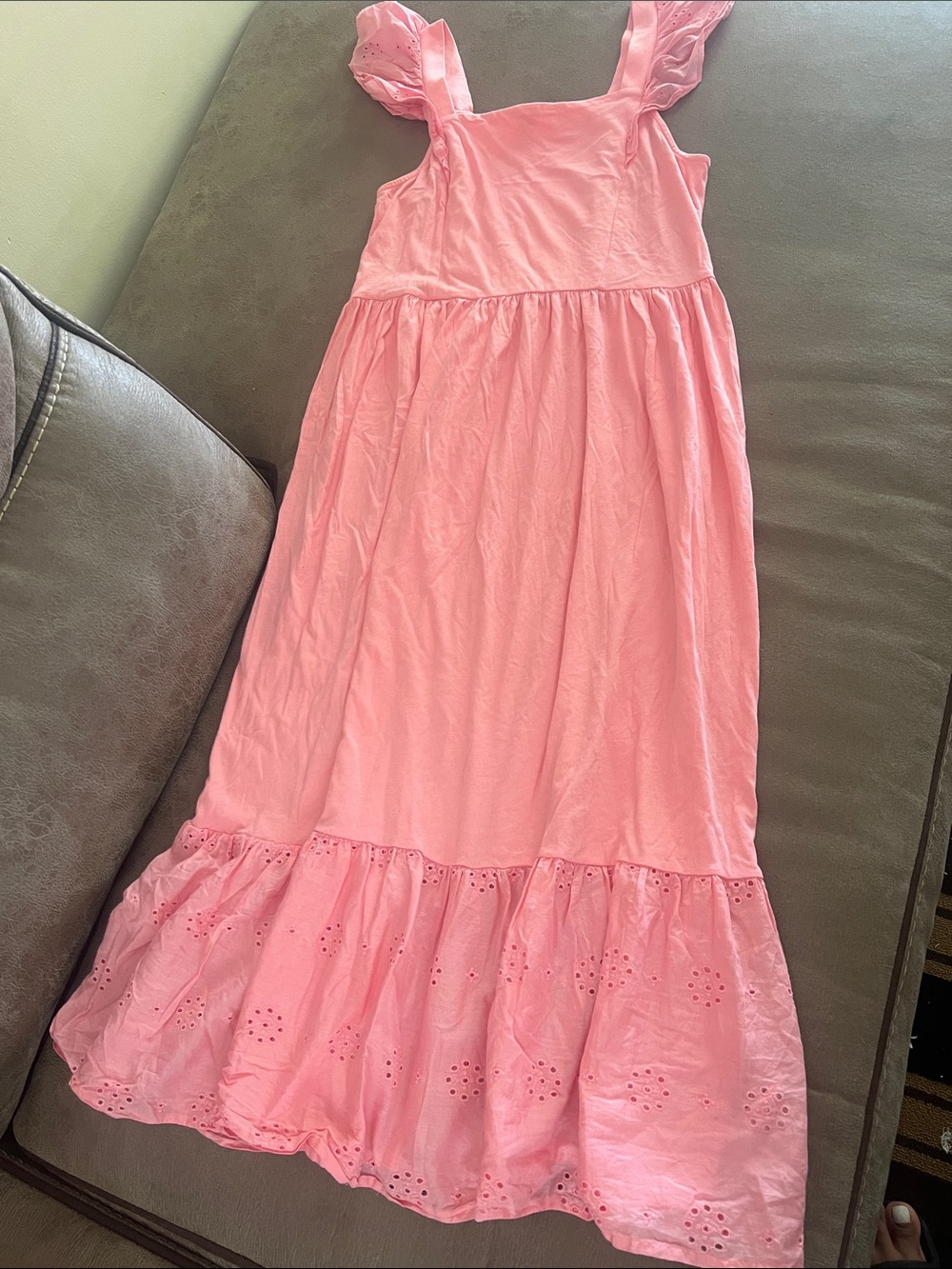J. Crew Light Pink Sleeveless Cotton Dress - Picture 4 of 5